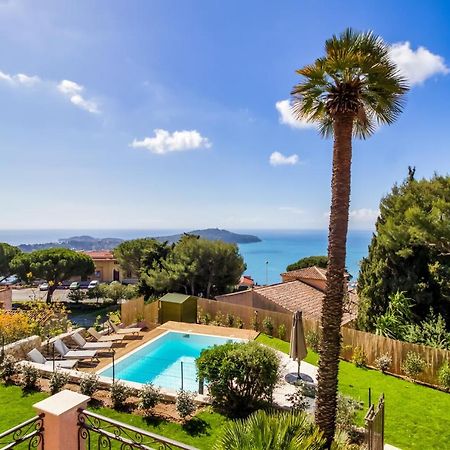 Stunning Seaview Villa. Villefranche Sur Mer Eksteriør billede