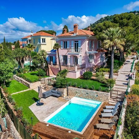 Stunning Seaview Villa. Villefranche Sur Mer Eksteriør billede