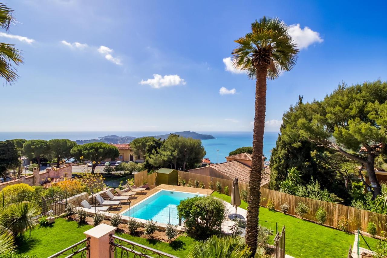Stunning Seaview Villa. Villefranche Sur Mer Eksteriør billede