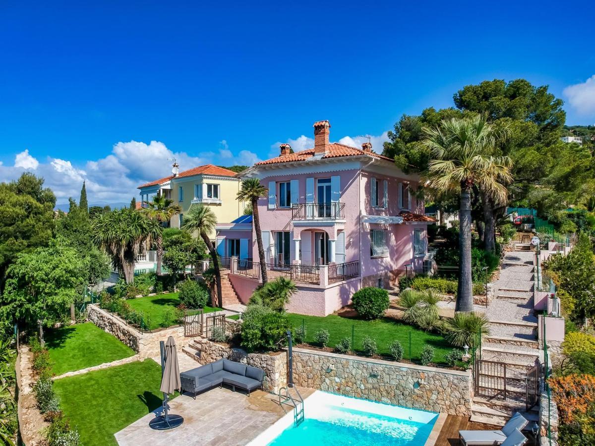 Stunning Seaview Villa. Villefranche Sur Mer Eksteriør billede