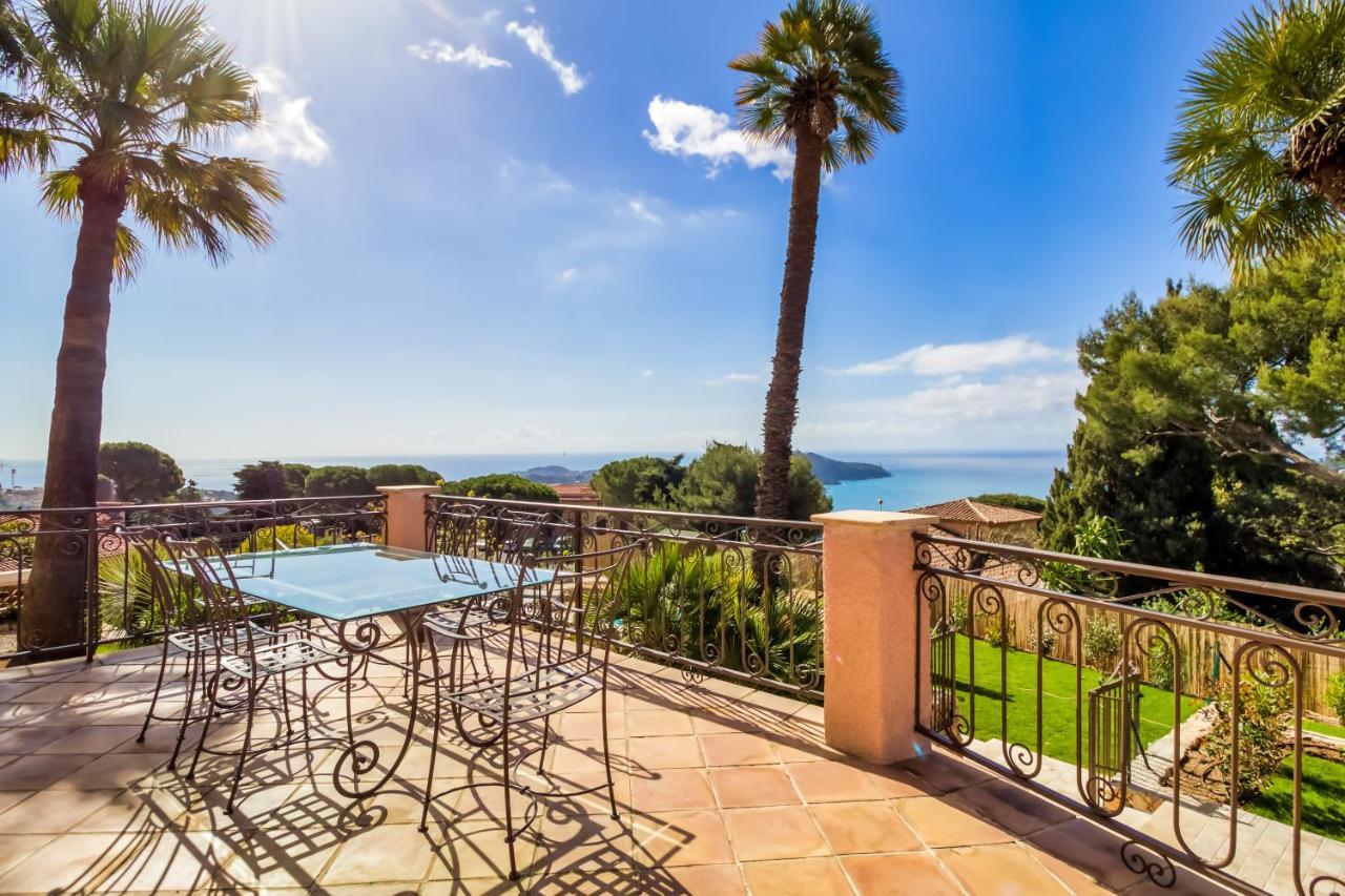 Stunning Seaview Villa. Villefranche Sur Mer Eksteriør billede